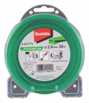 Ovalus valas trimeriui Makita 2,0mm/30m E-01775