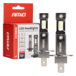 LED žibintų lemputės Hybrid H1 6000K Canbus 60W AMIO-04112