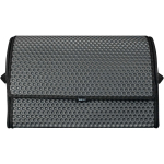 Bagažinės daiktadėžė EVAtech PRO M 32x50x30 cm - pilka / juodi kra&scaron;tai