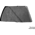 Plastikinis Bagažinės kilimėlis Volkswagen Caddy Van 2 vietų nuo 2004-2020m.