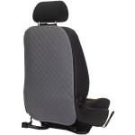 Automobilio sėdynės atlo&scaron;o apsauga nuo vaikų EVAtech ECO 75x46 cm - pilka / pilki kra&scaron;tai / pilkos siūlės