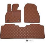 Eko odos kilimėliai QuiltyMats LAND ROVER RANGE ROVER SPORT 2013-2022m. (Ruda / rudos siūlės)