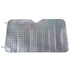 Sulankstoma saulės uždanga automobiliui 145x70 cm AMIO-02908