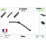 Galinis valytuvas Valeo HydroConnect HR38, 380 mm