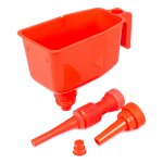 5in1 universalus daugiafunkcis piltuvas su filtru 16,5 cm AMIO-04040