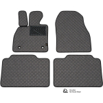 Eko odos kilimėliai QuiltyMats BMW 1 ser. 2004-2011m. (E81/E87) (Pilka / pilkos siūlės)
