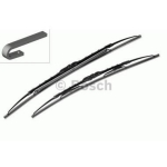 Valytuvų komplektas Bosch Twin Spoiler 606S, 600/500 mm