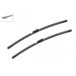 Valytuvų komplektas Bosch Aerotwin A001J, 725/725 mm