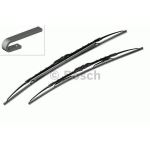 Valytuvų komplektas Bosch Twin Spoiler 653S, 650/400 mm