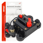 Automatinis automobilinis saugiklis / grandinės pertraukiklis 12-48V 300A AMIO-03832