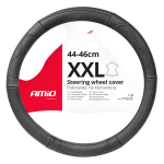 Automobilio vairo užvalkalas 44-46 cm, natūrali oda, SWC-49-XXL