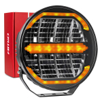 LED tolimųjų &scaron;viesų žibintas su pozicinių &scaron;viesų funkcija 112W 12V 24V