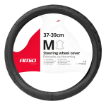 Automobilio vairo užvalkalas 37-39 cm, natūrali oda, SWC-51-M
