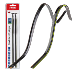 Lanksčios &scaron;oninės COB LED juostos 2x30 cm 12V, žalia