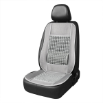 Automobilio sėdynės kilimėlis su karoliukais 110 x 46 cm - pilka
