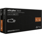 Apsauginės nitrilo pir&scaron;tinės Nitrylex Black, dydis XL, 100 vnt