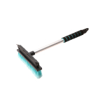 Automobilinis 2in1 &scaron;epetys su silikoniniu valytuvu, aliuminis, 42 cm