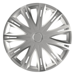 Ratų gaubtas 1 vnt. Spark, sidabrinis 13"