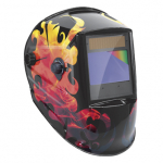 Suvirinimo kaukė LCD ZEUS 5-9/9-13 G FIRE TRUE COLOR