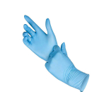 Zarys easyCARE nitrilinės vienkartinės pir&scaron;tinės, mėlynos XS/S/M/L/XL (100vnt)