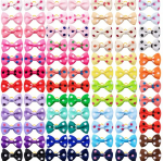 Ta&scaron;kuoti kaspinėliai su gumytėmis &scaron;unims