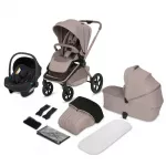 Susilankstantis su lop&scaron;iu 3in1 Lionelo Freya, Beige sand