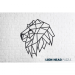 Interjero papuo&scaron;imas EWA mozaika interjerui LIŪTO GALVA. LION HEAD