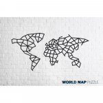 Interjero papuo&scaron;imas EWA mozaika interjerui PASAULIO ŽEMĖLAPIS. WORLD MAP