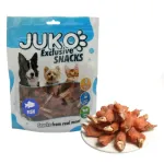 JUKO Snacks Chicken & Fish žuvis su vi&scaron;tiena skanėstas &scaron;unims, 250 g