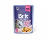 Brit Premium Delicate Chicken in Jelly konservai katėms su vi&scaron;tiena, 24 x 85 g
