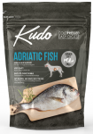 Kudo Adriatic Fish Senior Light sausas maistas vyresniems &scaron;unims, 3 kg