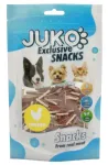 JUKO Mini Chicken, Liver & Fish Stick skanėstas gyvūnams, 70 g