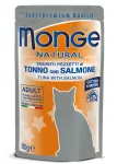 Monge Natural kons. pa&scaron;aras suaugusioms katėms tunas, la&scaron;i&scaron;a želėje 80g, 80 g