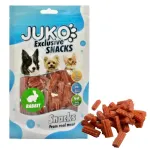 JUKO skanėstas Snacks Rabbit Spiral Stick 2 cm su triu&scaron;iena, 70 g