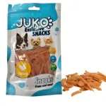 JUKO Snacks Chicken Thin Chips su vi&scaron;tiena skanėstas &scaron;unims , 70 g