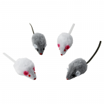 Pliu&scaron;inės pelytės 5cm(4vnt)