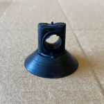 Siurbtukas su skyle 10mm