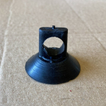 Siurbtukas su skyle 12mm