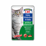 Perfecto Cat gulia&scaron;iukas su jautiena ir triu&scaron;iena 100g : Svoris/Talpa - 20vnt x 100g