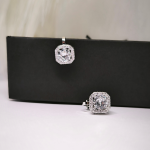 Auskarai-klipsai &bdquo;Karali&scaron;koji &scaron;viesa&ldquo;