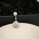 Bambos auskaras &bdquo;Shamballa&ldquo;