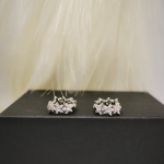 Puo&scaron;nūs moteri&scaron;ki auskarai su cirkoniu