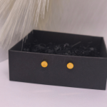 Magnetiniai auskarai &bdquo;Auksinis ta&scaron;kas&ldquo;