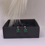 Auskarai &ndash; klipsai &bdquo;Žalioji elegancija&ldquo;