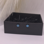 Magnetiniai auskarai &bdquo;Tylus mėlis&ldquo;