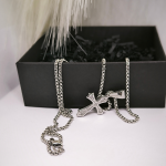 Vyri&scaron;kas kryželis su ornamentais