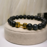 Lavos karoliukų apyrankė "FIT LIFE"