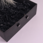 Magnetiniai auskarai &bdquo;Juodoji tyla&ldquo;