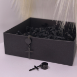 Magnetiniai auskarai &bdquo;Tamsos ženklas&ldquo;