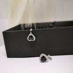 Auskarai-klipsai &bdquo;&Scaron;irdies paslaptis&ldquo;